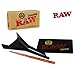 RAW Organic Pre Rolled Cone 32 Pack King Size Combo Includes: RAW Rolling Papers Rolling Tray, RAW Organic 32 Pack of Cones, RAW Loader, Roll with is Doobtube (Small)