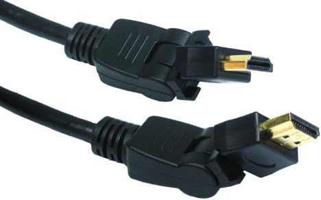 1m 3D HDMI v1.4 Swivel Cable, Pro Quality