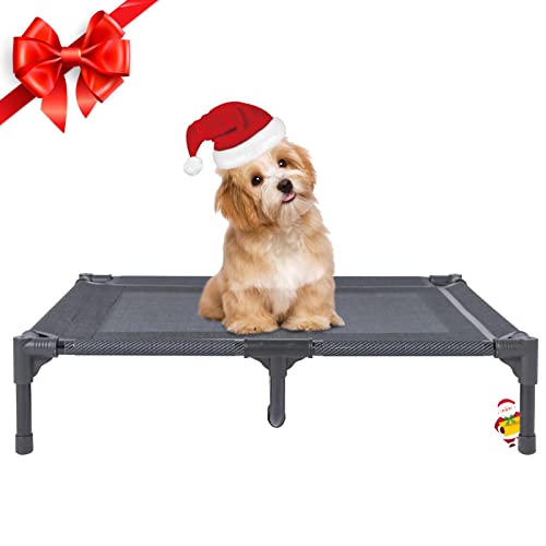 SUDDUS Elevated Dog beds Waterproof Outdoor, Portable Raised Dog Bed, Dog Bed Off The Floor, Dog