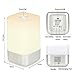 VEHOLION Wake Up Light Alarm Clock with Sunrise Simulation and 5 Natural Sounds,LED USB Bedside Lamp,Rechargeable,Touch Sensor Night Light with 3 Brightness,12/24 hour Gift,MY-03