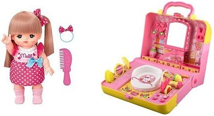 Amazon メルちゃん いちごのびようしつセット 人形 ドール