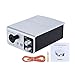 ammoon MIDIPLUS STUDIO-M USB Audio Interface Sound Card 1 Input 2 Outputs 24bit/ 192kHz High Precision Sampling 48V Phantom Power with USB Cable 6.35mm to 3.5mm Adapter