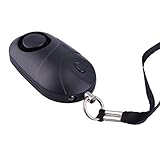 130dB Personal Alarm for Kids, Students, Women, Girls, Elderly, Adventurer, Night Workers Self Defense With Flashlight（Black / Blue / Pink )