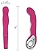 Vibrator G-Spot and Clitoris Vibrating Massager for Women or Couples Masturbation by MoN | Sex Toy Clit Gspot Stimulation Massager - Rechargeable, Waterproof, Powerful Motor - Pink