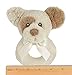 Bearington Baby Lil’ Spot, 5.5 Inch, Puppy Dog Stuffed Animal Plush Rattles for Babies, Dog Themed Baby Gifts