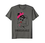Breast Cancer Warrior unbreakable t-shirt