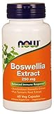 Now Foods Boswellia ExtractwithCurcuminExtract, 60 Caps 250 mg