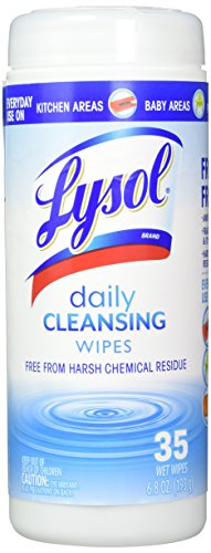 Lysol Daily Cleansing Wipes, 35 Count