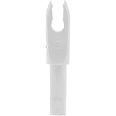 Bohning F Nock - .166 Shafts (4mm, VAP, Nano, Micro), 12 Pack, White