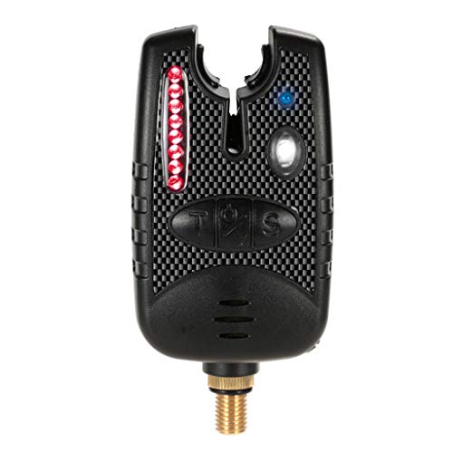 Fugift Multifunktionaler elektronischer Bissanzeiger, 8 LEDs, wasserfest, Lautstärke einstellbar, Empfindlichkeit Alarm… – Bild 6