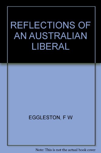 Reflections of an Australian liberal