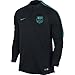 Nike Men's Barcelona Squad Drill Top Soccer 1/4 Zip Jacket (Medium) Black, Energy