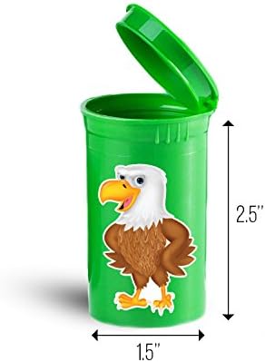 Funny Eagle Storage Organizer Bin for Vitamins, Supplements, Health Supplies ID 1666G