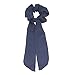 6Pcs Bandana Hair Scrunchies, Chiffon Elastic Hair Bands Hair Scarf, Vintage Hair Accessories Ropes Ponytail Holder Scrunchy Ties for Women Girls (6 Colors Pack B)