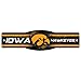 NCAA Iowa Hawkeyes Sign, 4.5 x 17-Inch