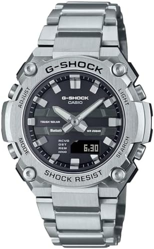 Amazon.com: Casio G-Shock GST-B400BD-1A2JF G-Steel Bluetooth Solar