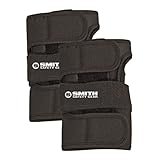 Smith Safety Gear Scabs Wrist Guards, Black, Medium