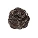 Ponytail Updo Chignon Donut Synthetic Hair Bun Clip in on Ponytail with Drawstring