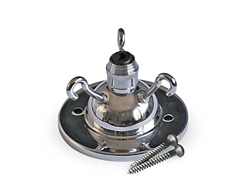 Lamps And Lights Triple Ceiling Hook Chrome Amazon Co Uk Lighting