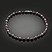 Fashion Magnetic Hematite Therapy Necklace for Men and Women, Black Red Bead Healing Necklace Gifts for Wedding Birthday Christmas Parents Back to School