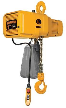 Electric Chain Hoist, 2000 lb, 15 ft.