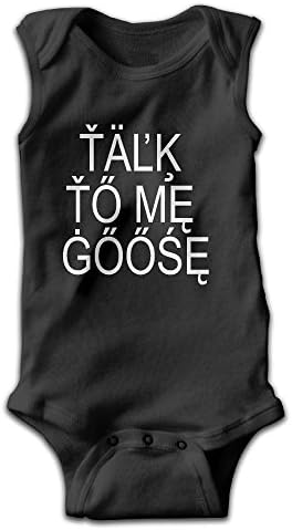 DJVOLSDKNE Talk To Me Goose Outfits Toddler Infant Baby Girls Boys Bodysuits