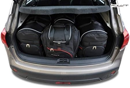 KJUST CAR BAGS SET 4 PCS COMPATIBLE WITH NISSAN QASHQAI 2007-2013 TRUNK BAGS
