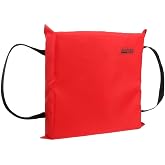 Seachoice Emergency Marine Foam Flotation Cushion, Square, 15 in. X 15 in, Red