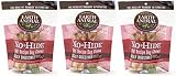 (3 Packages) Earth Animal No-Hide Beef Chews 4" (2 Chew Per Pack, 6 Chew Total)