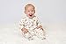 Under the Nile Baby Boy Side-Snap Footie Size 3-6M Safari Animal Print Organic Cotton