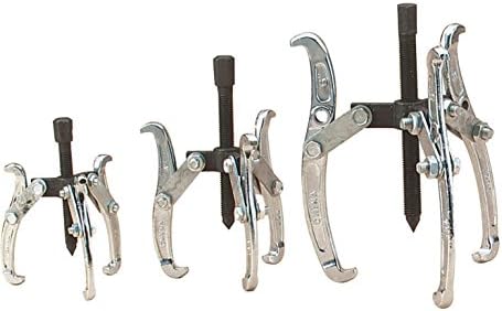 New 3pc 3 Jaw Gear Pulley Bearing Puller Set 3" 4" 6" Small Leg Large Mechanics by Freizen