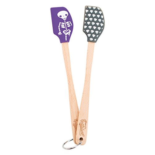 Tovolo Spatulart Skeleton Mini Spatulas - Set of 2