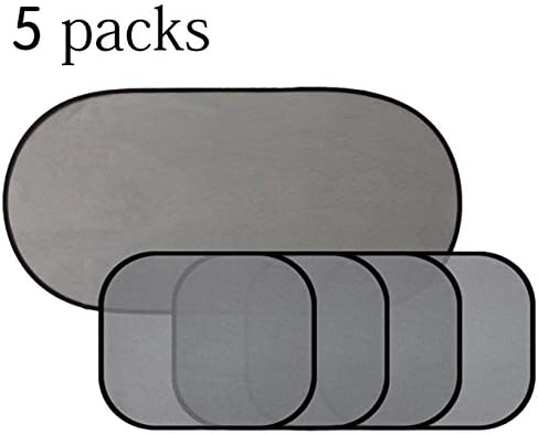 (5 Packs) Car Window Shade for Side and Rear Window – Masatow Car Sun Shades Protector Cover Best for Baby Protection