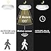 BIGLIGHT Wireless Ceiling Light Battery Operated, Motion Sensor Shower Light, Cordless LED Lights for Hallway Closet Pantry Bathroom Corridor Shed Laundry, 5 Inches, 250 LMS