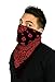 Large Bandanas 27 x 27 | Versatile Biker Rags | Classic Paisley Bandana Pattern
