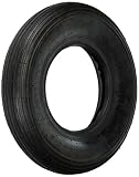 Shepherd Hardware 3338 4.80/4.00x8-Inch Wheelbarrow Replacement Tire, 16-Inch, Ribbed Tread
