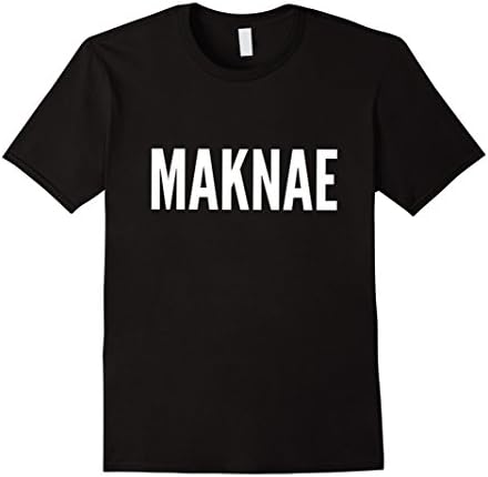 Men's Maknae Tee | KPop Tshirt | Korean Tshirt Small Black
