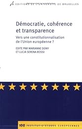 Démocratie, cohérence et transparence