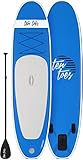 Ten Toes 10' Weekender Inflatable Stand Up Paddle Board Bundle, Blue - 2017