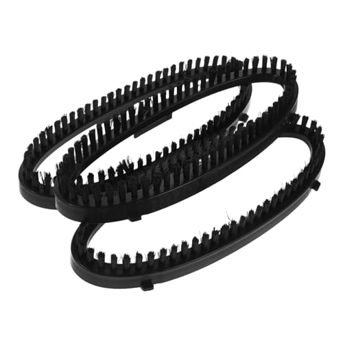 TEHAUX 3-Pack Garment Steamer Brush Head Replacement Steam Brush Attachment for Clothes Cleaning Compatible Most Garment Steamers for Removing Fabric Wrinkles
