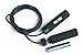 Valeo 2-Pound Weighted Solid Rubber Jump Rope, Adjustable 10-Foot Length With Cushion Foam Handles For Comfortable Grip