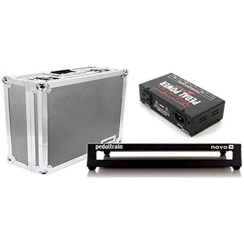 Pedaltrain NOVO 18 Pedalboard w/Tour Case Bundle w/Voodoo Lab Pedal Power 2 PLUS Isolated Power Supply
