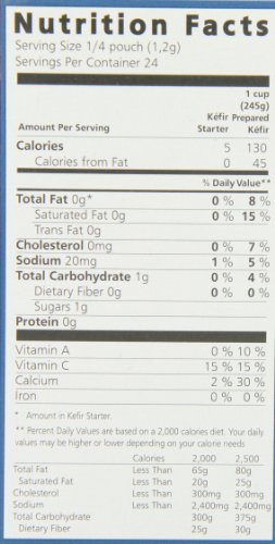 Yogourmet Freeze Dried Kefir Starter, 1 oz. box  (Pack of 2)