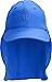 Coolibar UPF 50+ Kids' Surfs Up All Sport Hat - Sun Protective (Small/Medium- Baja Blue)