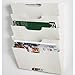 Ikea Kvissle 5 Shelve Metal Wall Magazine File Rack, White