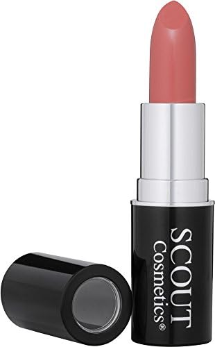 SCOUT Cosmetics Organic Lipstick With Orange, Jojoba, Vitamin E & Shea Butter Essence
