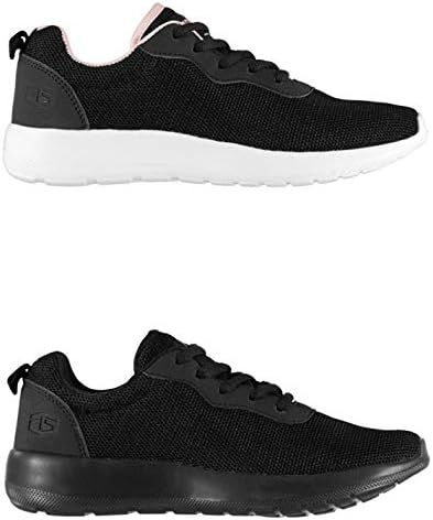 black trainers juniors