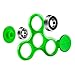 viyaabang Tri Spinner, Hand Spinner,Tri-Spinner Toys for Adult and Kids, ADHD,and Anxiety.(Green)