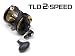 Shimano TLD 30IIA 2-Speed 30lb Trolling Reel