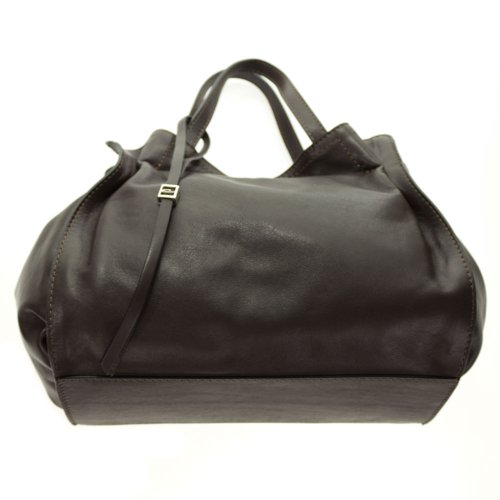 Gianni Chiarini Italian Made Dark Brown Leather Handbag